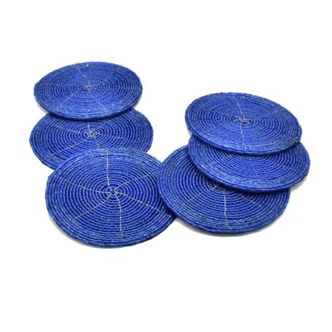 blue coasters set